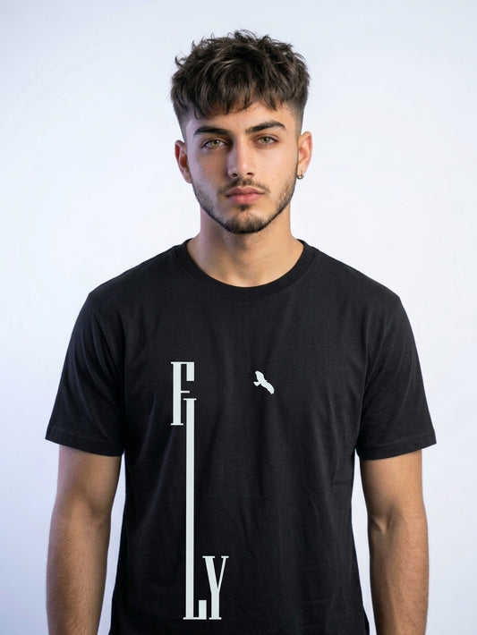 Fly Urban Line Graphic Cotton Jersey T-Shirt