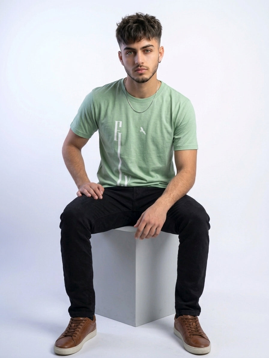 Fly Urban Line Graphic Cotton Jersey T-Shirt