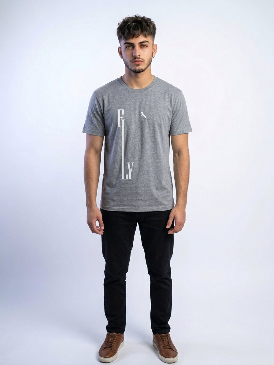 Fly Urban Line Graphic Cotton Jersey T-Shirt