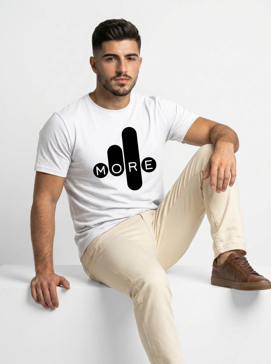 MORE Graphic Cotton Jersey T-Shirt – OzelHub